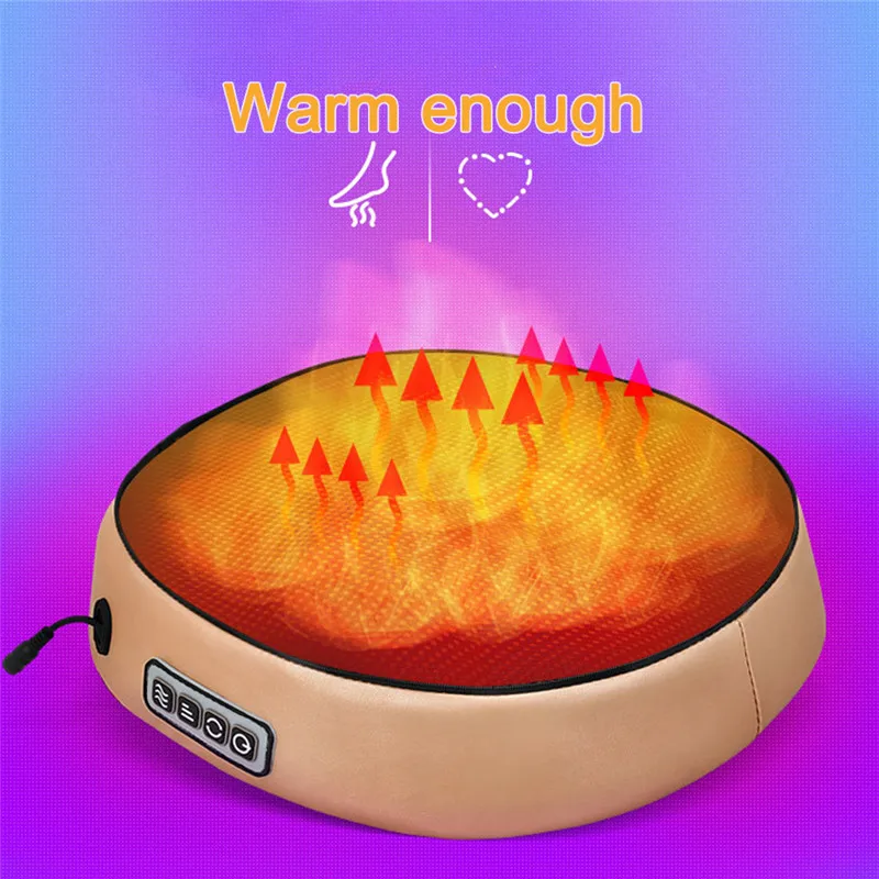 Электрический роликовый массажер для ног массажная машина модный кожаный спины