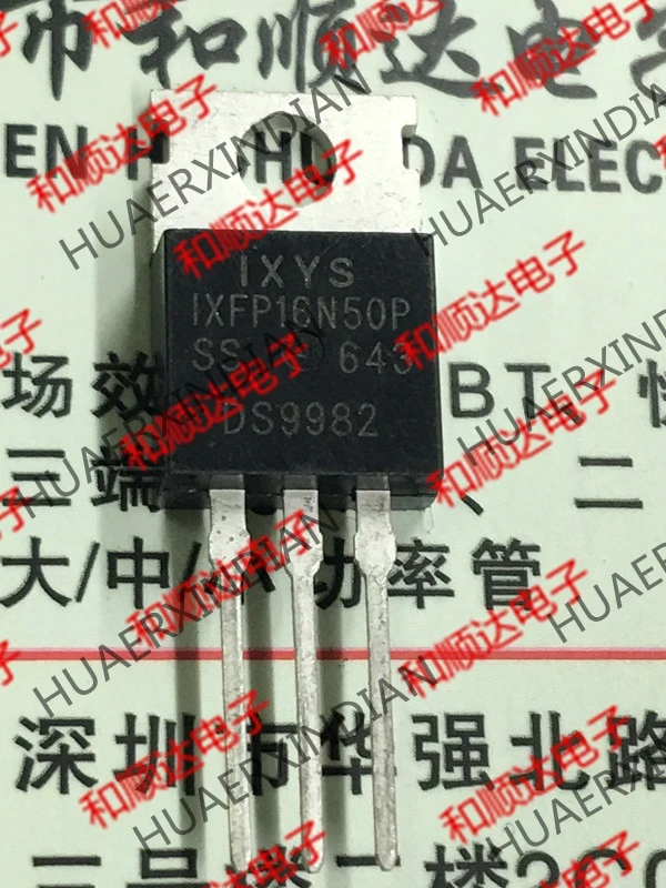 1 шт. новые и оригинальные IXFP16N50P TO 220 500V 16A|Компоненты предохранителей| |