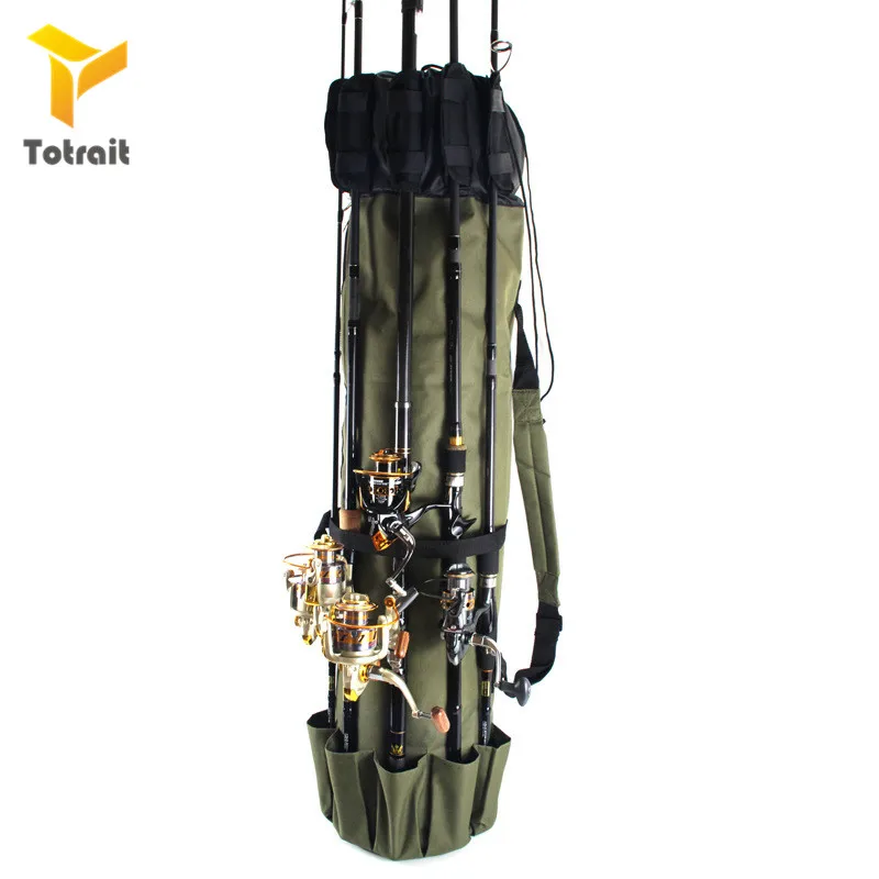 TOtiait портативные многофункциональные нейлоновые рыболовные сумки Сумка для