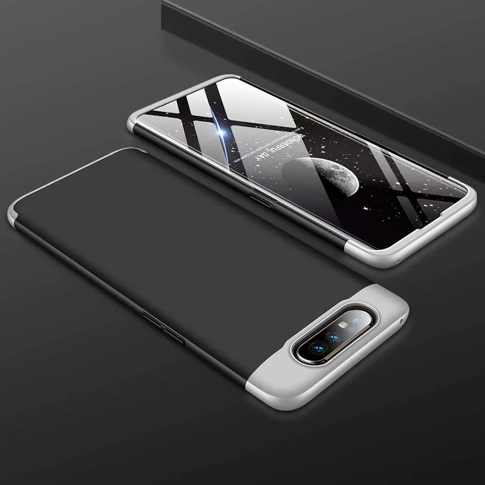 360 полный защитный чехол для телефона samsung Galaxy A80 противоударный Ультратонкий матовый жесткая задняя панель из поликарбоната для Galaxy A80 Coque Fundas