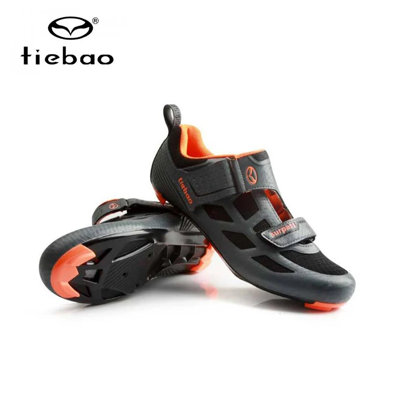 Tiebao sapatilha ciclismo обувь для велоспорта Троеборье Мужская дышащая езды на велосипеде