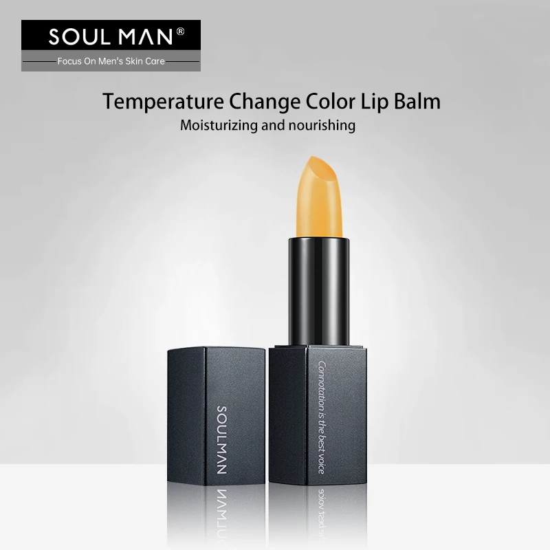 

Бальзам для губ для мужчин SOUL MAN, увлажнение, осветление линий губ, против сухости