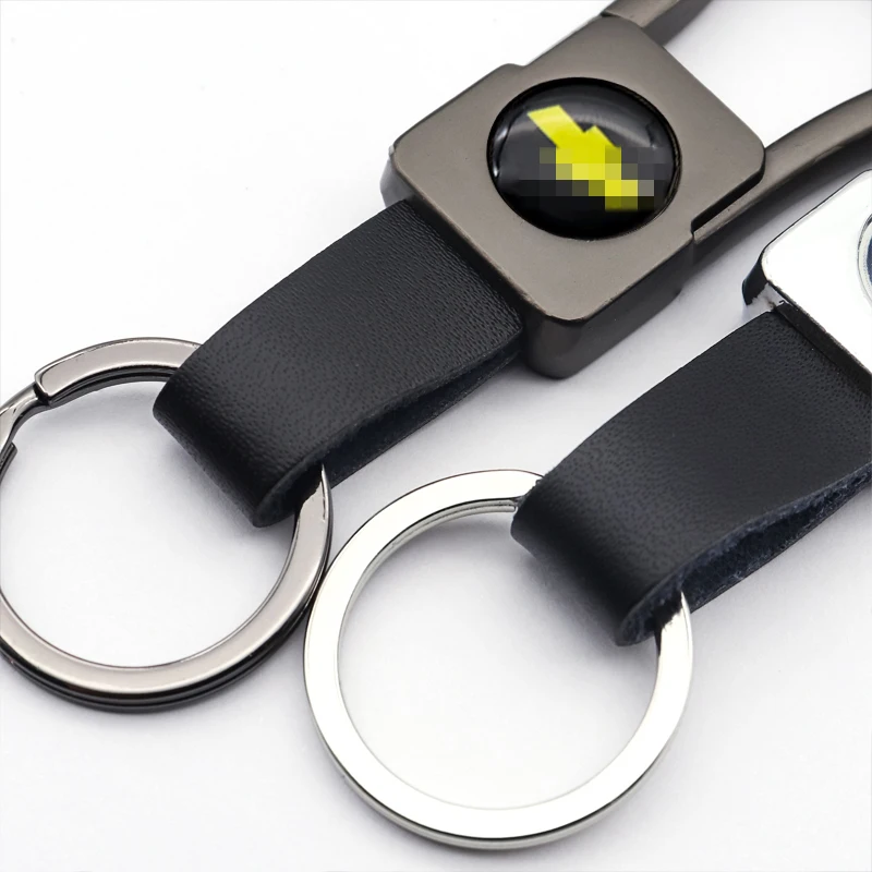 

Gift metal leather portable car logo keychain car accessories for Chevrolet- Camaro Silverado cruze malibu Captiva Traverse