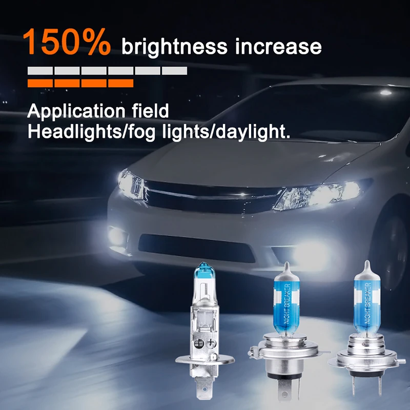 Лампа Ксеноновая OSRAM Night Breaker лазерной автомобильные галогенные лампы головного