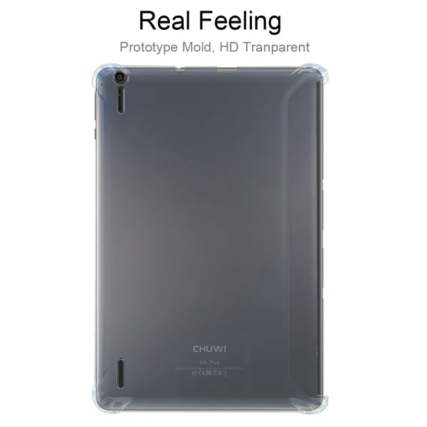 Чехол для планшета для CHUWI Hi9 Plus, силиконовый прозрачный защитный чехол для CHUWI Hi9 Plus, чехол на заднюю панель