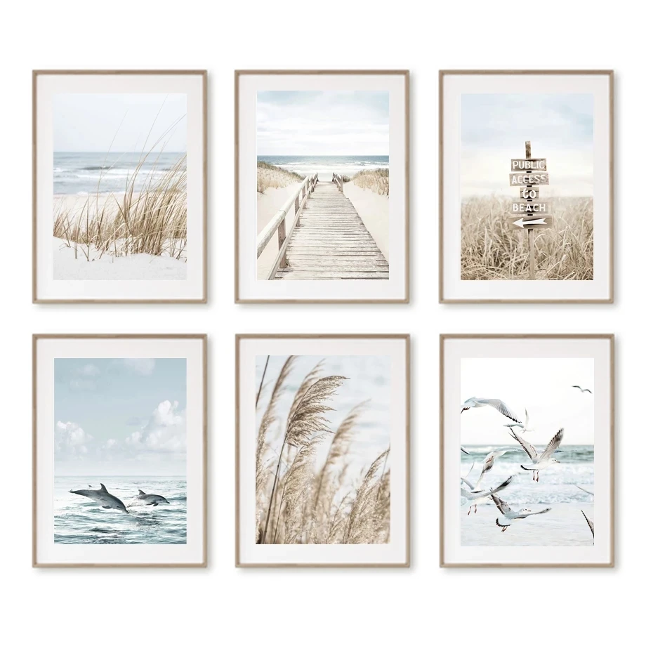 Рисунок на холсте с рисунком одуванчика Дельфина морского пляжа цветов - купить