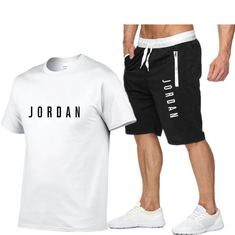 Спортивный костюм мужской из 2 предметов Свитшот и шорты Повседневная пляжная
