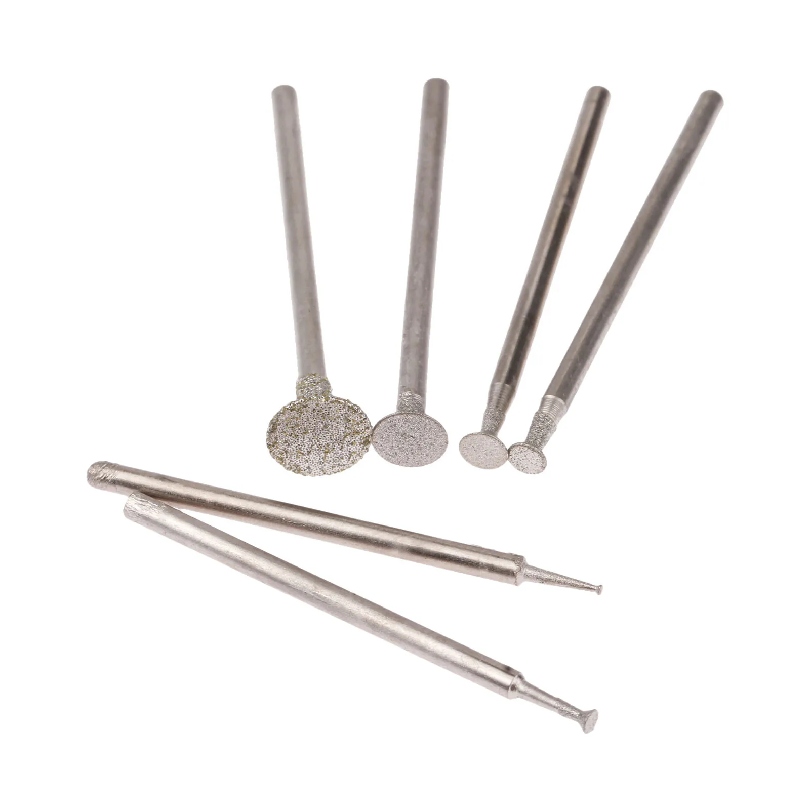 Алмазная шлифовальная головка C2 с хвостовиком 2 35 мм 6 шт. Нефритовый фунт