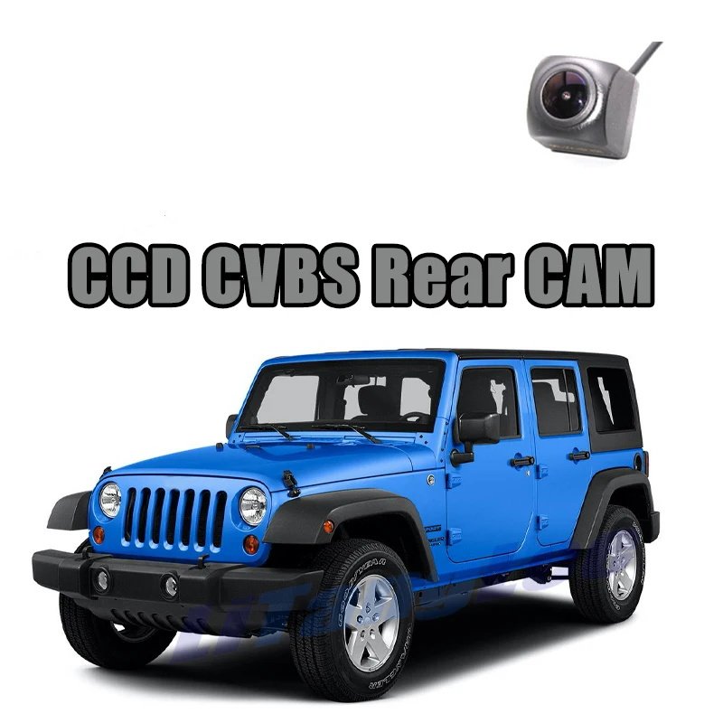 

Автомобильная камера заднего вида CCD CVBS для Jeep Wrangler Rubicon Sahara Unlimited Sahara 2013 ~ 015, парковочная камера заднего вида