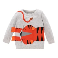 jumping meters 2 7t new arrival sweatshirts for baby cotton clothes autumn winter animals sport shirts kids tops