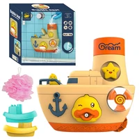 baby duck bubble boat shower toys ship kids bathtub summer play water tool toy for boys girls and children christmas gifts