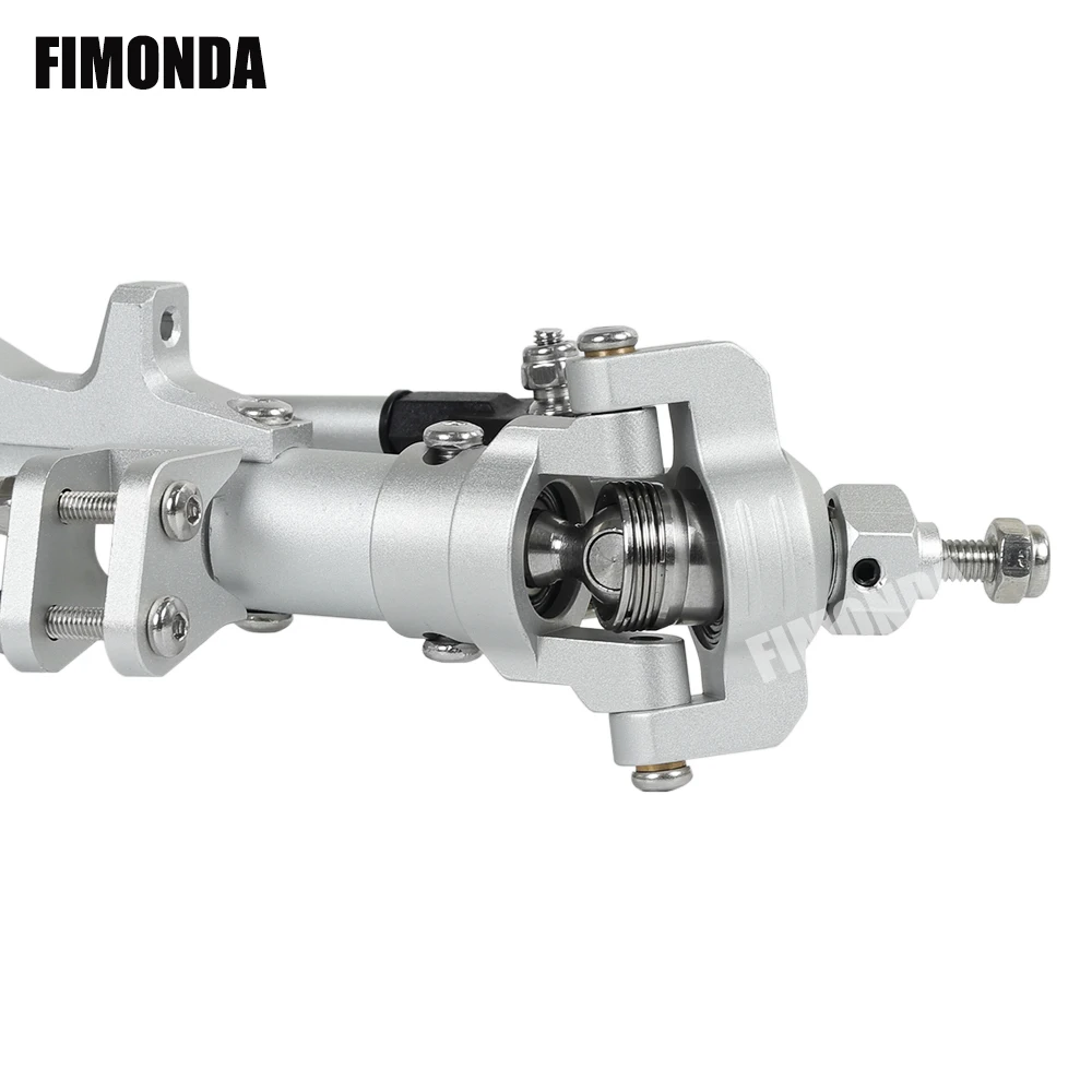 FIMONDA новый CNC ромбовидный алюминиевый полный передний и задний мост для 1/10 RC