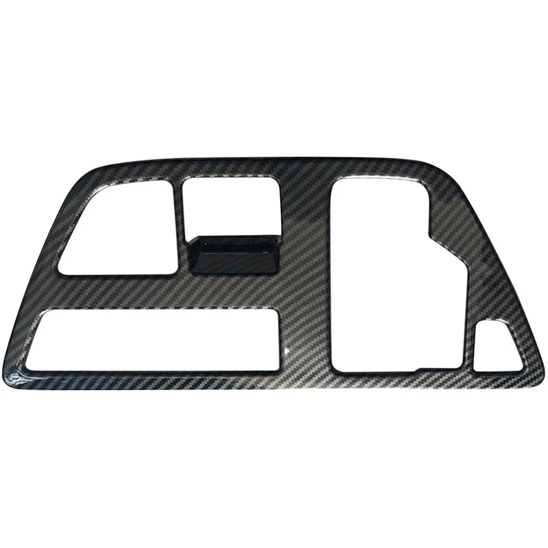 

Car ABS Carbon Fiber Gear Shift Panel Cover Frame Trim for Roewe Imax8 2021