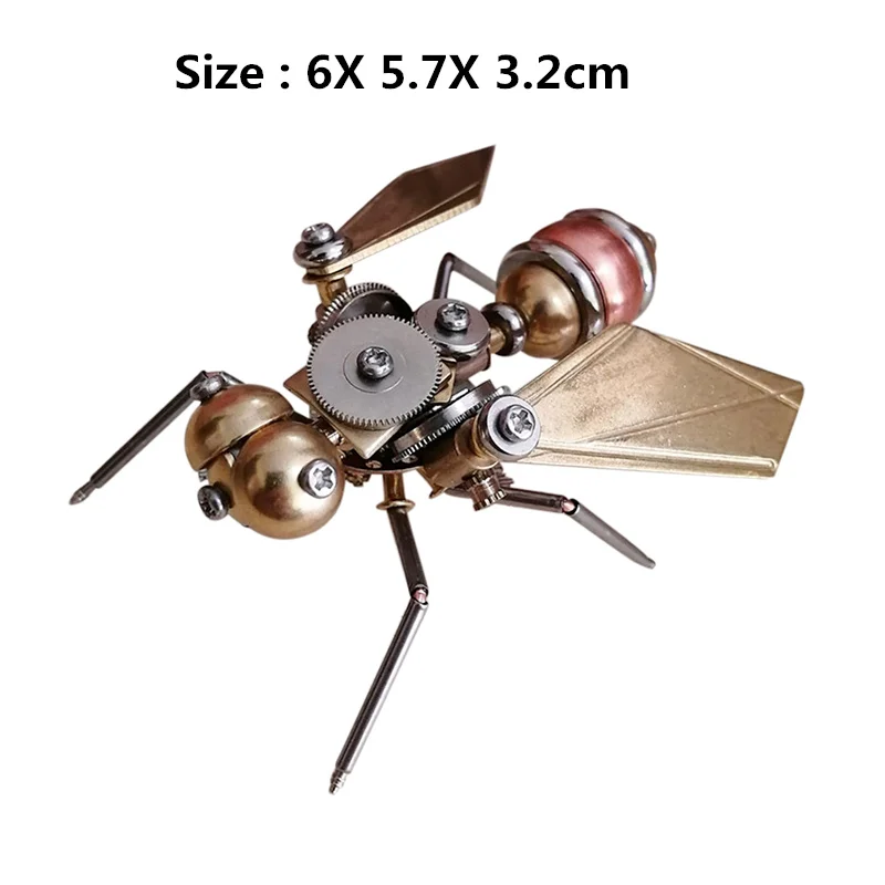 3D металлическая Сборная модель механические насекомые