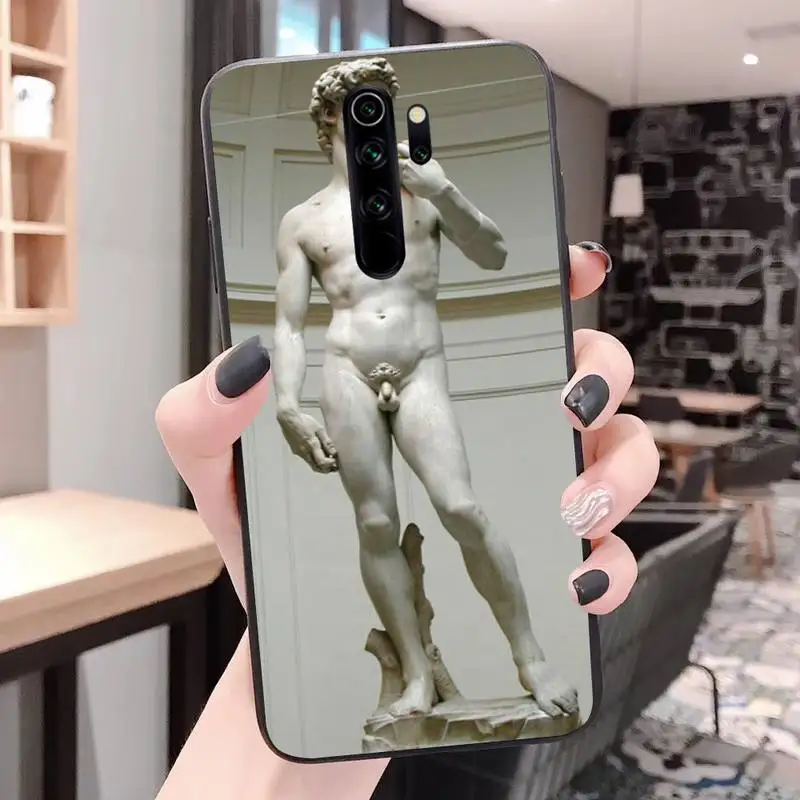 Искусство Дэвид статуя чехол для телефона Redmi Note 4/4X/7/5/5A/8/8T/9/9PRO/6pro 7A