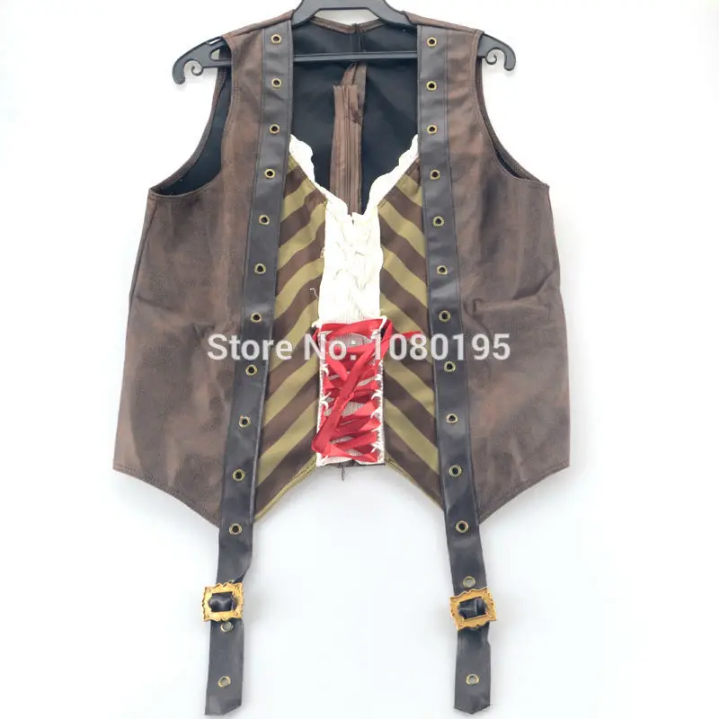 Сексуальный костюм капитана джека воробья для хэллоуина пираты карибского моря