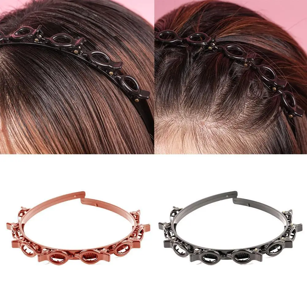 

Unisex Alice Hairband Headband Men Women Sports Hair Band Hoop Metal Hoop Double Bangs Hairstyle Hairpin Hair Accessories