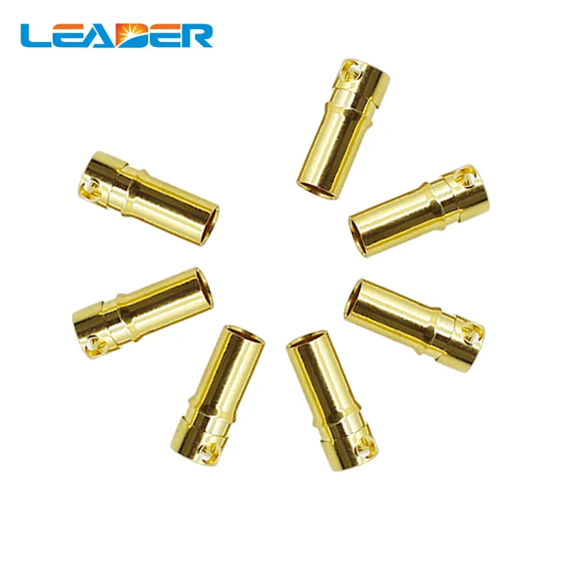 200 пар/лот 3 5 мм позолоченный RC аккумулятор Пуля банан разъем для
