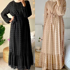 Abaya Dubai Turkey Hijab Muslim Fashion Dress India Islam Clothing Dresses for Women Dress