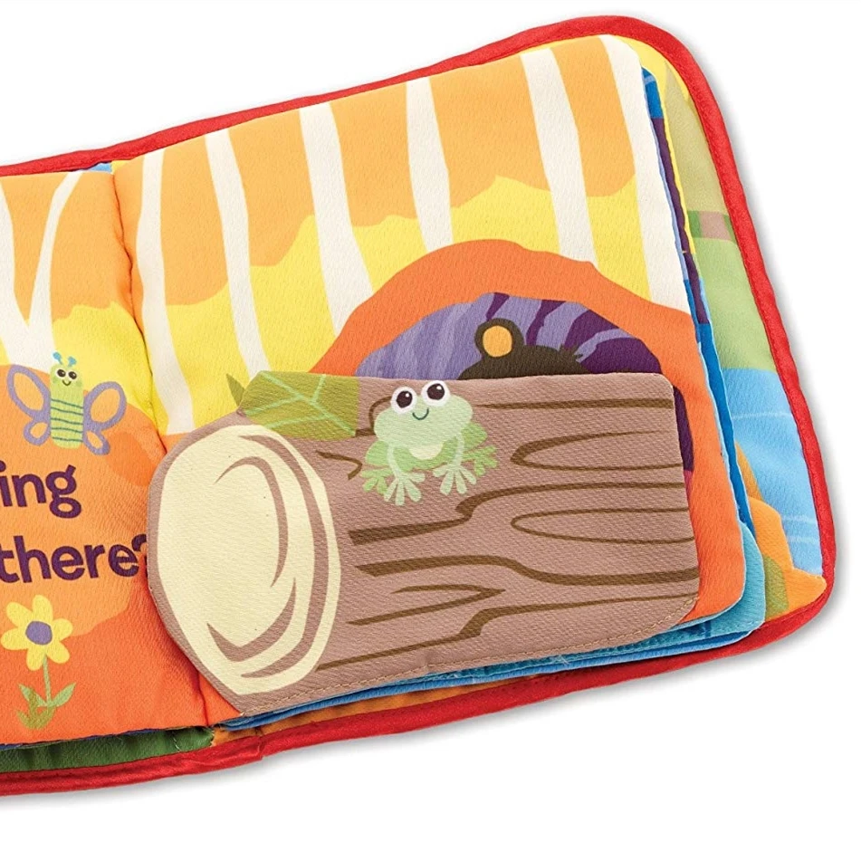 Peek A Boo Forest забавная Интерактивная детская книга с вдохновляющими стихами и