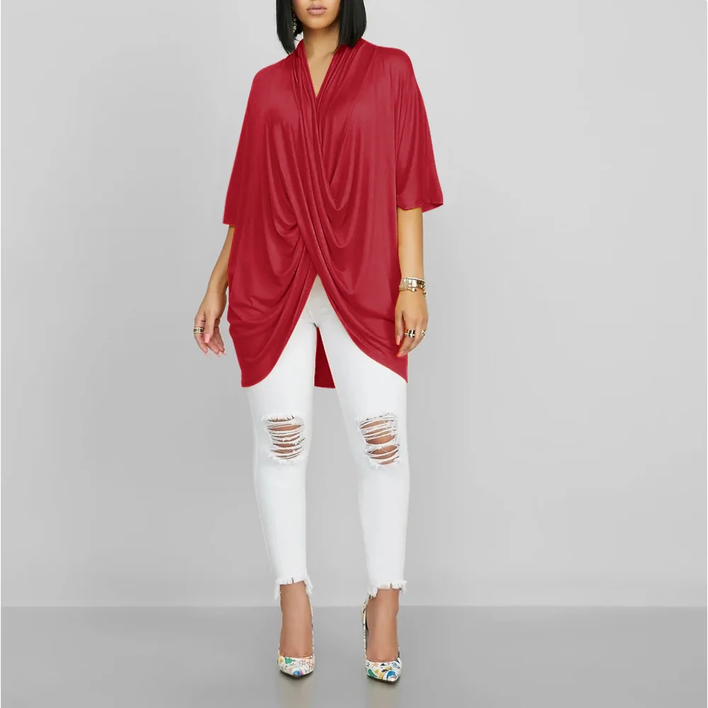 Новая стильная африканская женская одежда Дашики модная Асимметричная