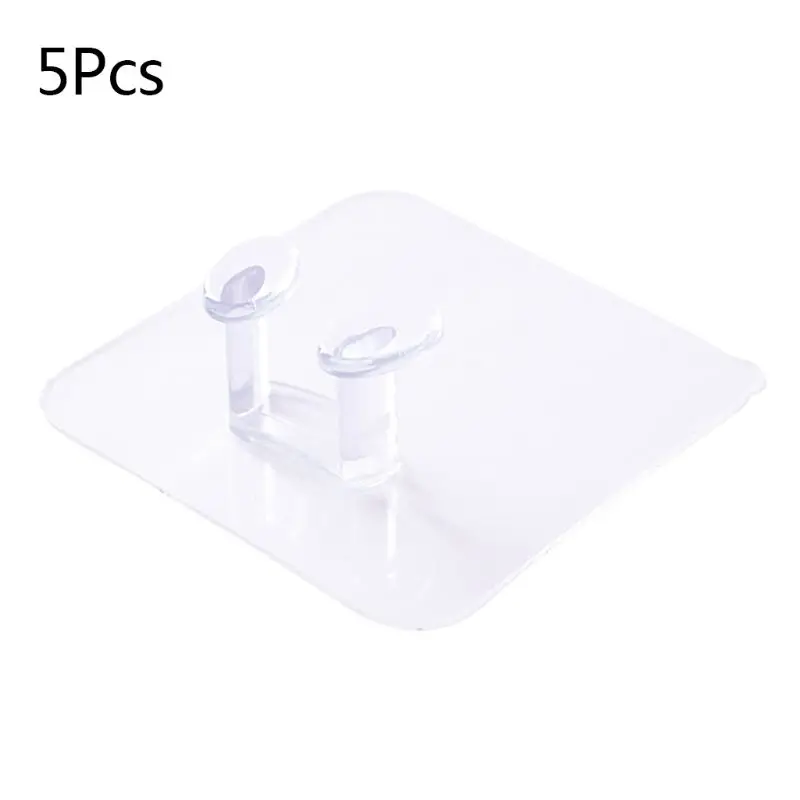 2020 новый 5 шт. настенный крюк для хранения розетка держатель прозрачный клей