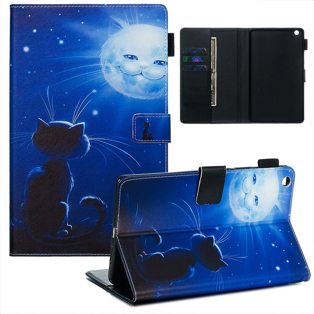 Чехол с принтами животных для huawei Mediapad M3 Lite 8 CPN-W09 CPN-L09 CPN-AL00 Подставка для планшета чехол для huawei M3 Lite 8,0 дюймов