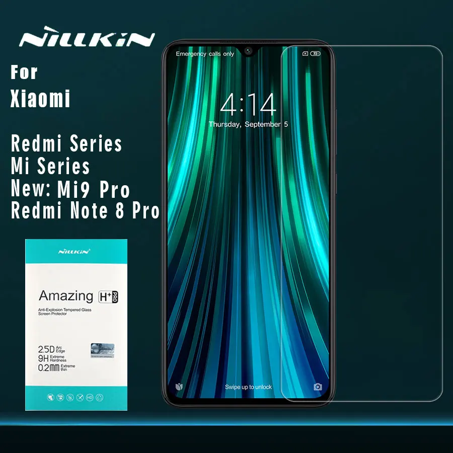 Nillkin для Xiaomi mi 9 Pro 5G 9 8 9T Pro A3 mi 9 mi 8 SE Lite 9H защитное стекло из закаленного стекла для Red mi Note 8T 8 7 Pro