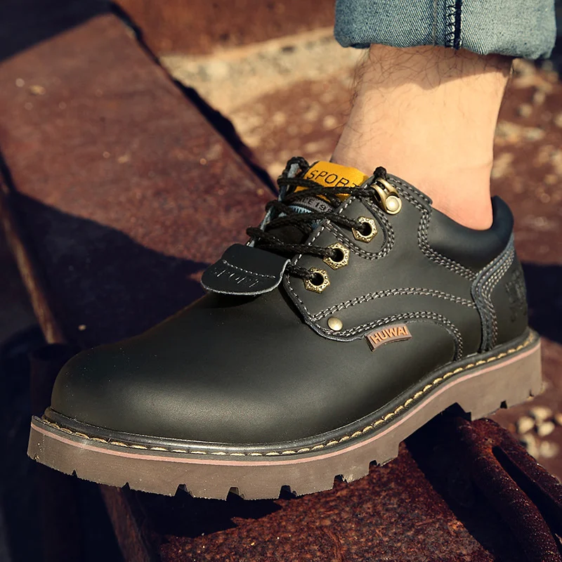 

39-46 men boots brand 2019 fashion comfortable Casual boots #NXB-58087