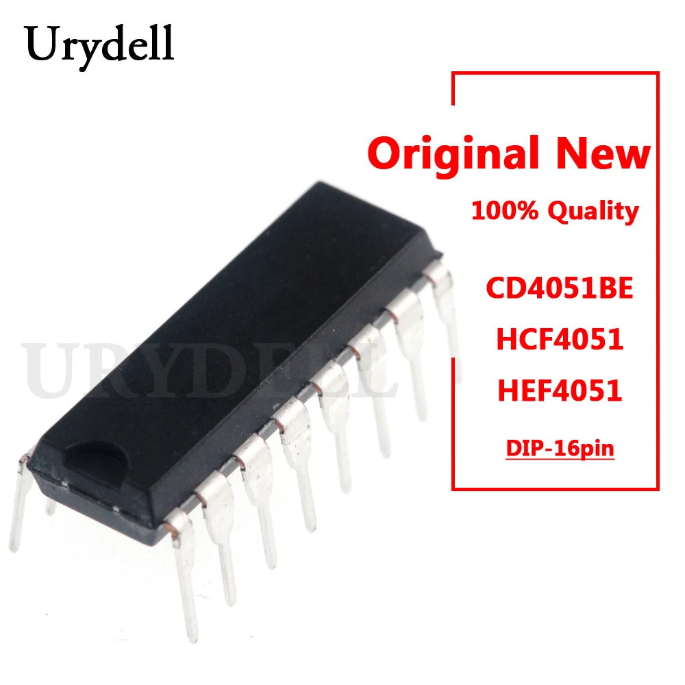 Аналоговый мультиплексор CD4051BE HCF4051 HEF4051 CMOS с преобразование на логическом уровне
