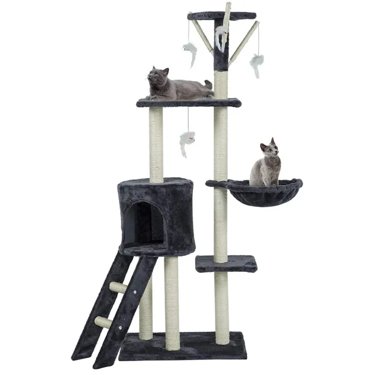 Кошка скалолазания рамка Когтеточка Дерево Мебель дом игрушка кошка прыжки