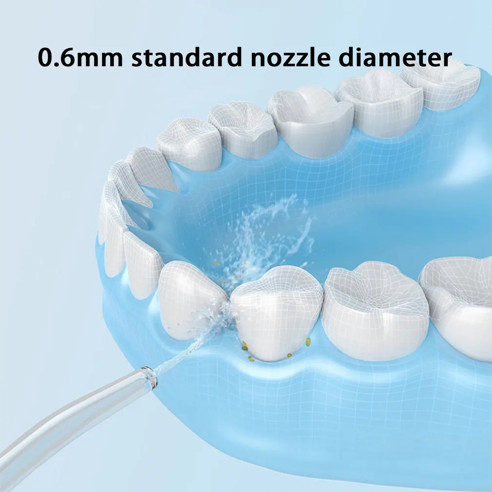 

1 Pc Portable Water Dental Flosser 3 Mode Electric Oral Irrigator Waterpulse Jet For Teeth USB Rechargeable Color Random