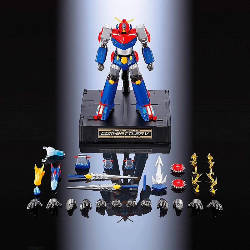 BANDAI душа CHOGOKIN GX 90 супер электромагнитная машина COM BATTLER в 18 см HAOH игровые фигурки
