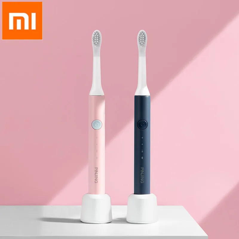 PINJING EX3 электрическая звуковая зубная щетка USB перезаряжаемая зубная щетка Автоматическая Глубокая чистка Водонепроницаемая зубная щетка