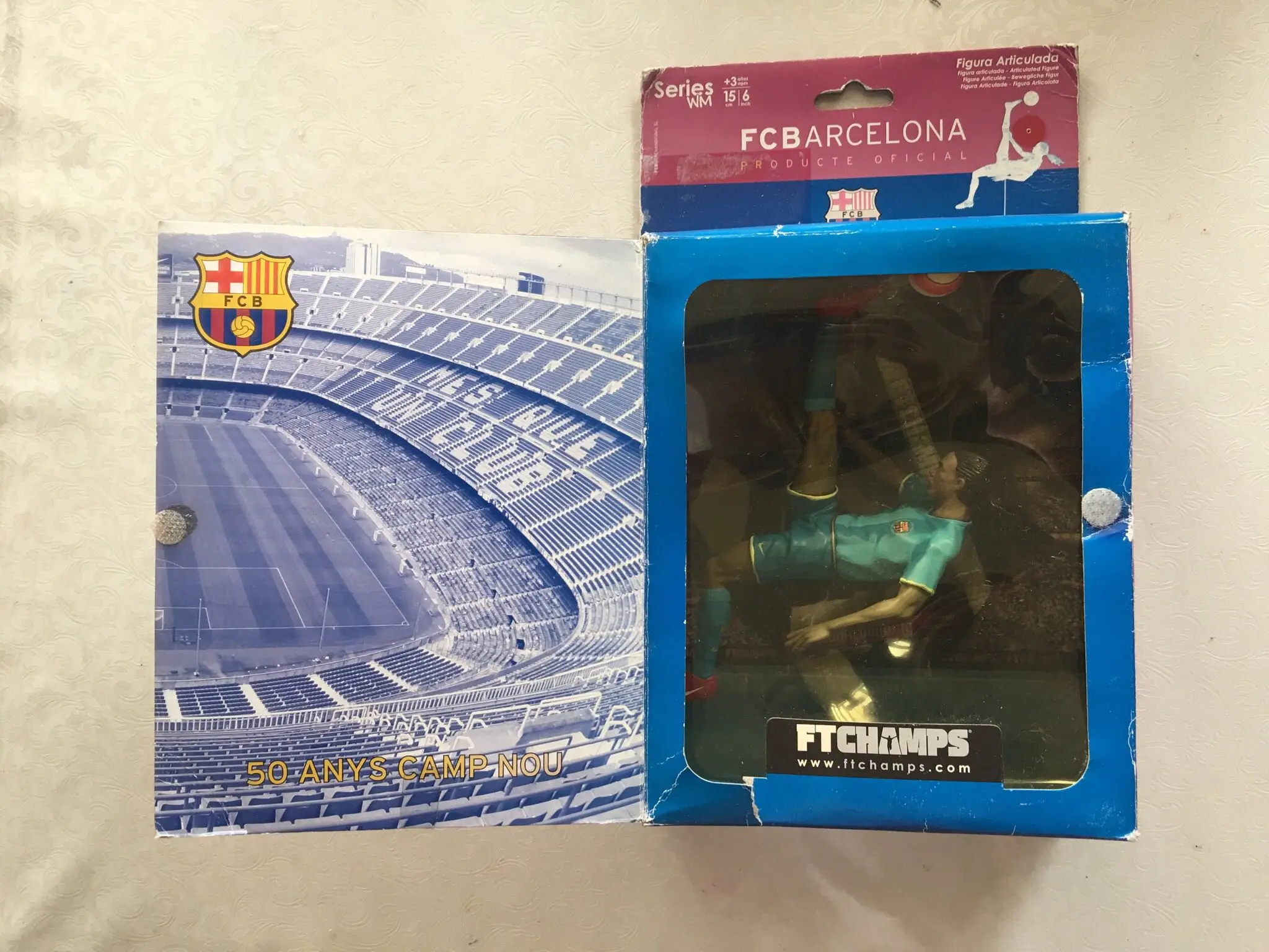 

FT Champs Football Star Action Figure Doll Model No. 10 Ronaldinho Collection