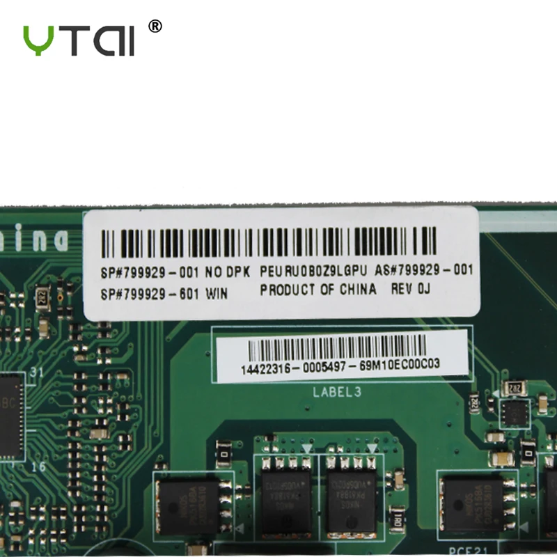 799929-001 аккумулятор большой емкости для hp IPM17-DD REV: 1,04 hp Envy 750-114 7 рабочего Материнская плата 799929-001 аккумулятор большой емкости LGA115X DDR3 USB3.0 материнская плата полностью проверена