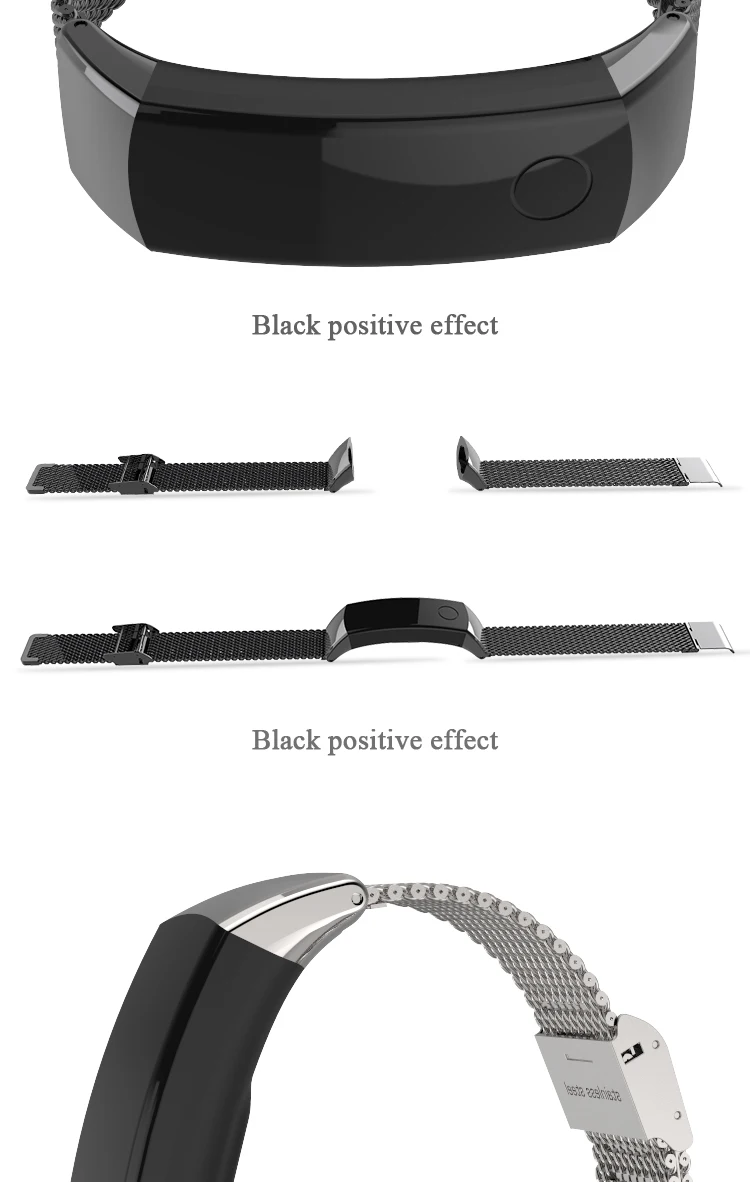 Mijobs для huawei honor band 3 srtap Milan металлический ремешок для honor band 3 ремешок из нержавеющей стали умный Браслет для honor 4 3 Smart