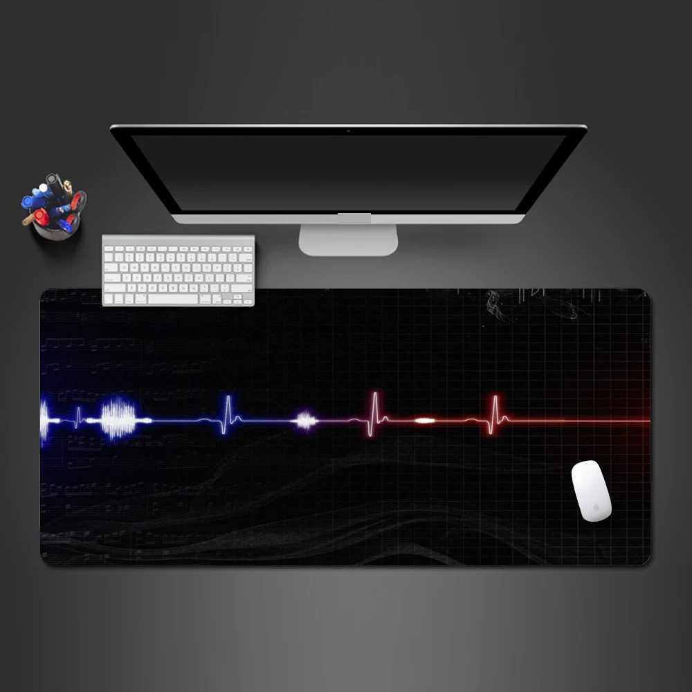 Коврик для мыши с цветными линиями