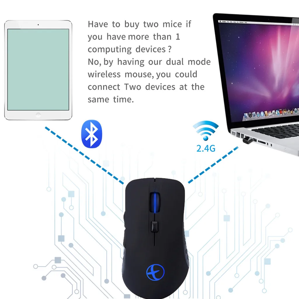 бесшумная перезаряжаемая bluetooth
