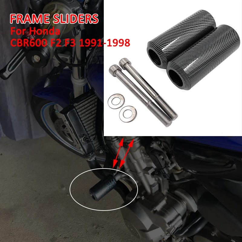 Мотоцикл Нет Cut Рамка ползунки аварии защита от падения для мотоциклов HONDA CBR600 1991