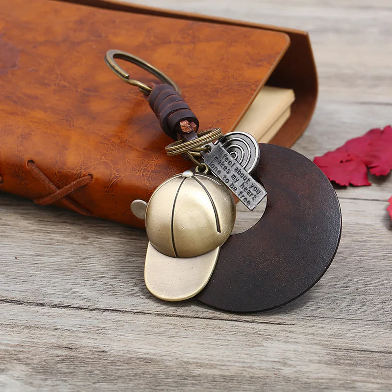 Модный винтажный брелок в стиле ретро для мужчин женщин детей цепочка с