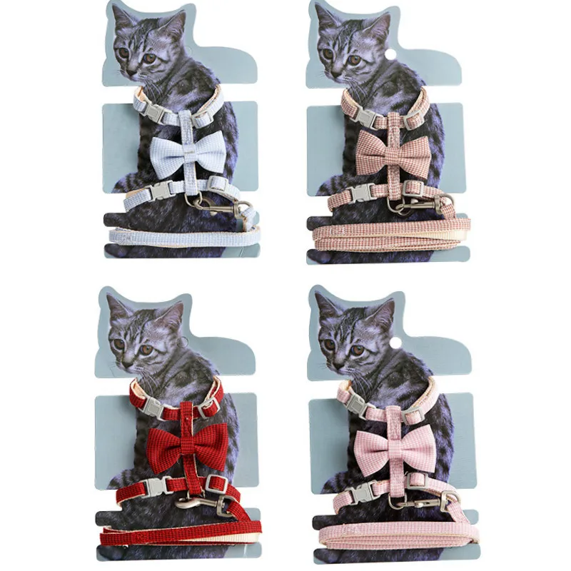 Товары для домашних животных поводок кошек набор i образный нагрудный ремень