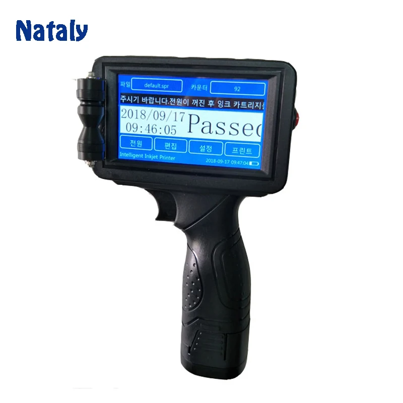 M6 портативный струйный принтер с растворяющими чернилами для истечения срока