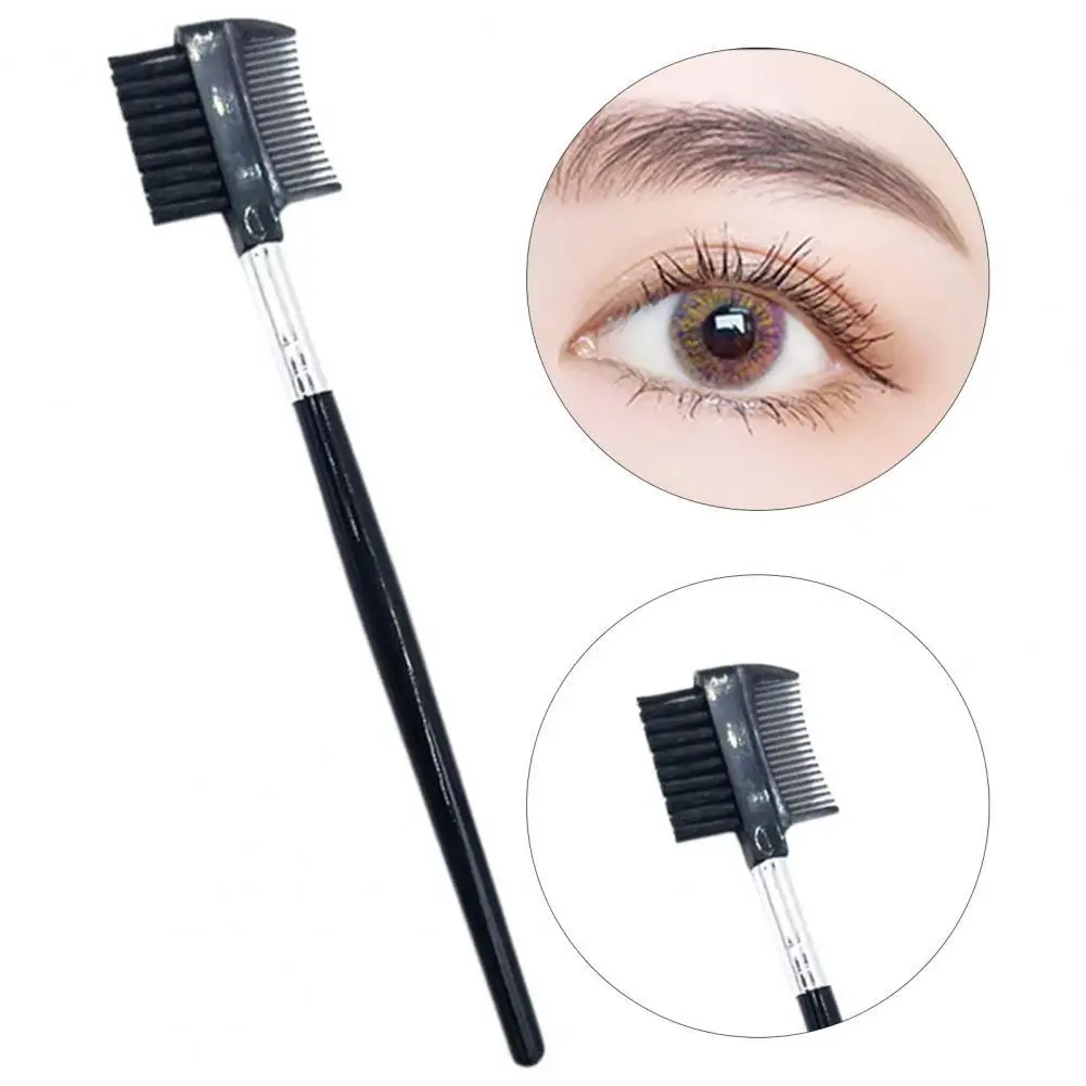 

Eyebrow Comb Multifunctional Space-saving Plastic Double-head Beauty Eyelash Brush for Dressing Room