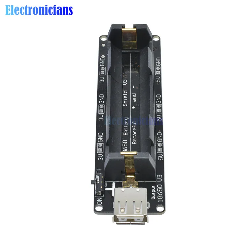 ESP32 ESP32S для Wemos для Arduino, зарядка для Raspberry Pi 18650, щит для заряда батареи, V3, микро-usb порт type-A, USB 0.5A