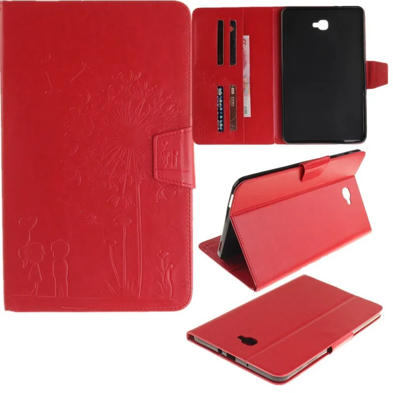SM T280 чехол для Samsung Galaxy Tab A A6 7 0 2016 T285 Funda планшет Кот Единорог подставка защитный +