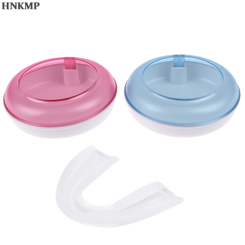 Пластик искусственные накладные зуб Организатор Протез для ванной Box чехол