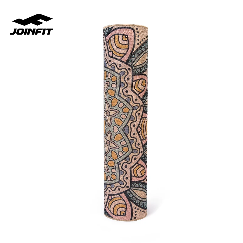 JOINFIT 100% латексная пробка экологически чистый коврик для йоги пилатеса фитнес