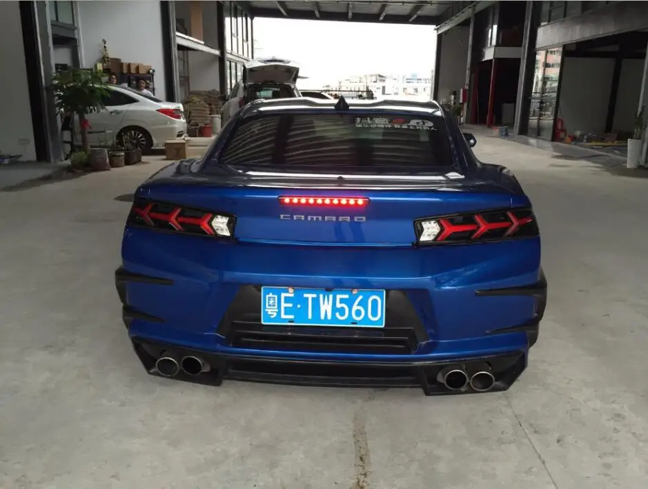 Год задний фонарь для Chevrolet Camaro задние фары автомобильные аксессуары светодиодный DRL Taillamp Для Camaro противотуманные фары