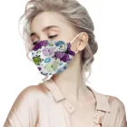Женская маска-бабочка для защиты 4D дышащая 4-слойная маска с фильтром для взрослых Регулируемая Маска для рта маска для лица VIP